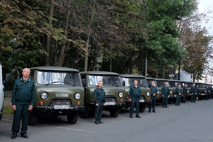 Кировские лесничие получили 24 автомобиля УАЗ для патрулирования.